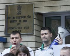 Denis Pushilin and Igor Kulik