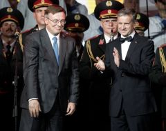 Leonid Kozhara and Mikhail Zurabov