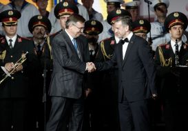 Leonid Kozhara and Mikhail Zurabov
