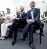 Арсеній Яценюк та Юрій Луценко