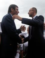 Arseniy Yatsenyuk and Yuriy Lutsenko