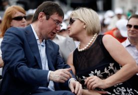 Yuriy Lutsenko and Irina Lutsenko