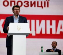 Arseniy Yatsenyuk and Yuriy Lutsenko