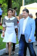 Petr Poroshenko and Marina Poroshenko