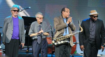 Alan Broadbent, Rodney Green, Charles Haden and Ernie Watts