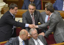 Andrey Ilyenko. Igor Miroshnichenko and Boris Tarasyuk