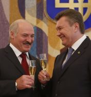 Viktor Yanukovich and Aleksandr Lukashenko
