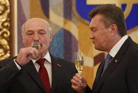 Viktor Yanukovich and Aleksandr Lukashenko