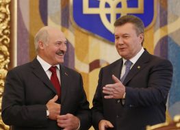 Viktor Yanukovich and Aleksandr Lukashenko