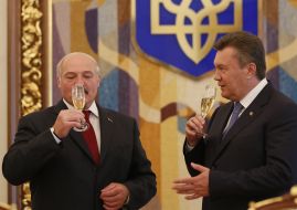 Viktor Yanukovich and Aleksandr Lukashenko
