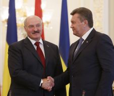 Viktor Yanukovich and Aleksandr Lukashenko
