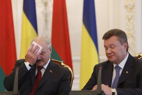 Viktor Yanukovich and Aleksandr Lukashenko