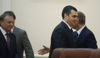 Vitaliy Zakharchenko and Nikolay Prisyazhnyuk