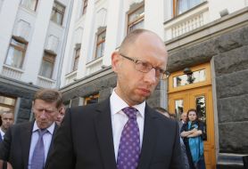 Arseniy Yatsenyuk and Roman Zabzalyuk