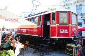 Cafe-bar "An old tram"