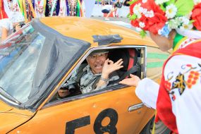 Meeting of participants of rally in Kharkov