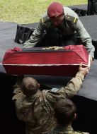 The reburial ceremony