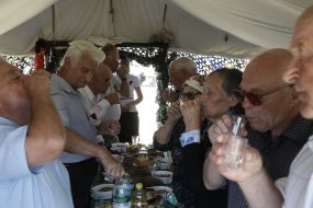 Participants of the reburial ceremony