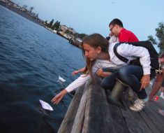 Participants of the action "Light a Candle of Memory"