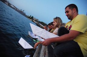 Participants of the action "Light a Candle of Memory"