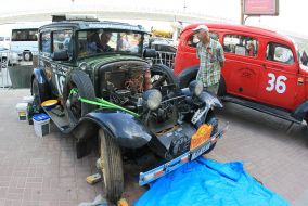 Car Party rally "Paris-Beijing 2013"