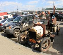 Car Party rally "Paris-Beijing 2013"