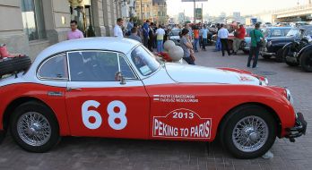 Car Party rally "Paris-Beijing 2013"