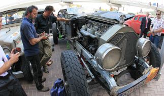 Car Party rally "Paris-Beijing 2013"