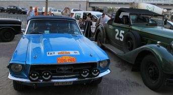 Car Party rally "Paris-Beijing 2013"