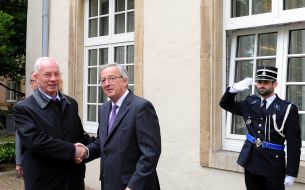 Николай Азаров и Жан-Клод Юнкер