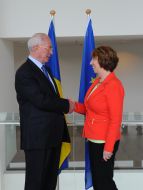 Николай Азаров и Кэтрин Эштон