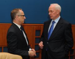 Ян Томбинский и Николай Азаров