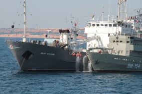 The offshore part of the exercise