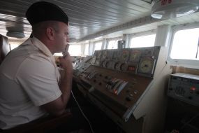 The offshore part of the exercise