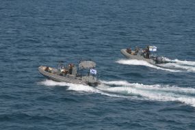 The offshore part of the exercise