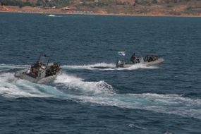 The offshore part of the exercise