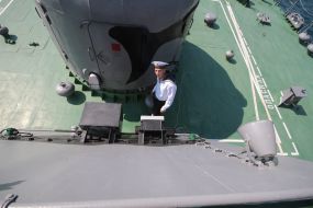 The offshore part of the exercise