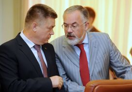 Dmitriy Tabachnik and Pavel Lebedev