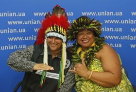 Chief Joseph Brings Plenty and Princess Kauilani Kahalekai