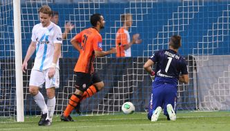 Goal in the gate of FС "Zenith"