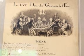 The exhibition "The menu as art"