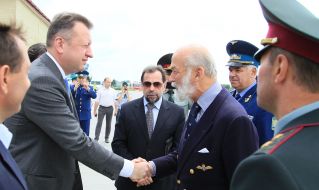 Prince Michael of Kent and Viktor Shemchuk