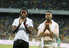 Dieumerci Mbokani and Jeremain Lens