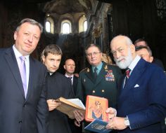 Prince Michael of Kent and Viktor Shemchuk