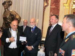 Igor Zhur and Prince Michael of Kent