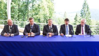 Participants of press conference