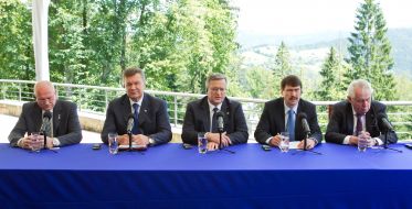 Participants of press conference