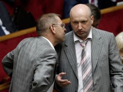 Sergey Pashynskiy and Aleksandr Turchinov