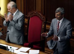 Vladimir Rybak and Ruslan Koshulinskiy