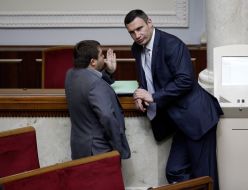 Vitaliy Klichko and Valeriy Karpuntsov